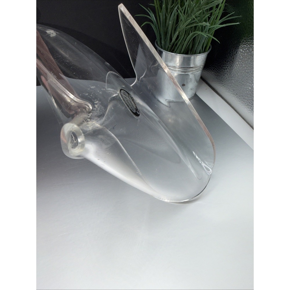 Huang‎ LUCITE ENVELOPE SHAPED VINTAGE MCM Acrylic Stand - Picture 6 of 10